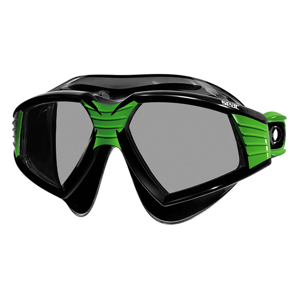 SEAC Sonic Clear Silicone Swim Goggles with 100% UV protection