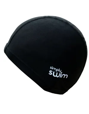 Simply Swim Adult Lycra Fabric Swim Cap - Solid Colours