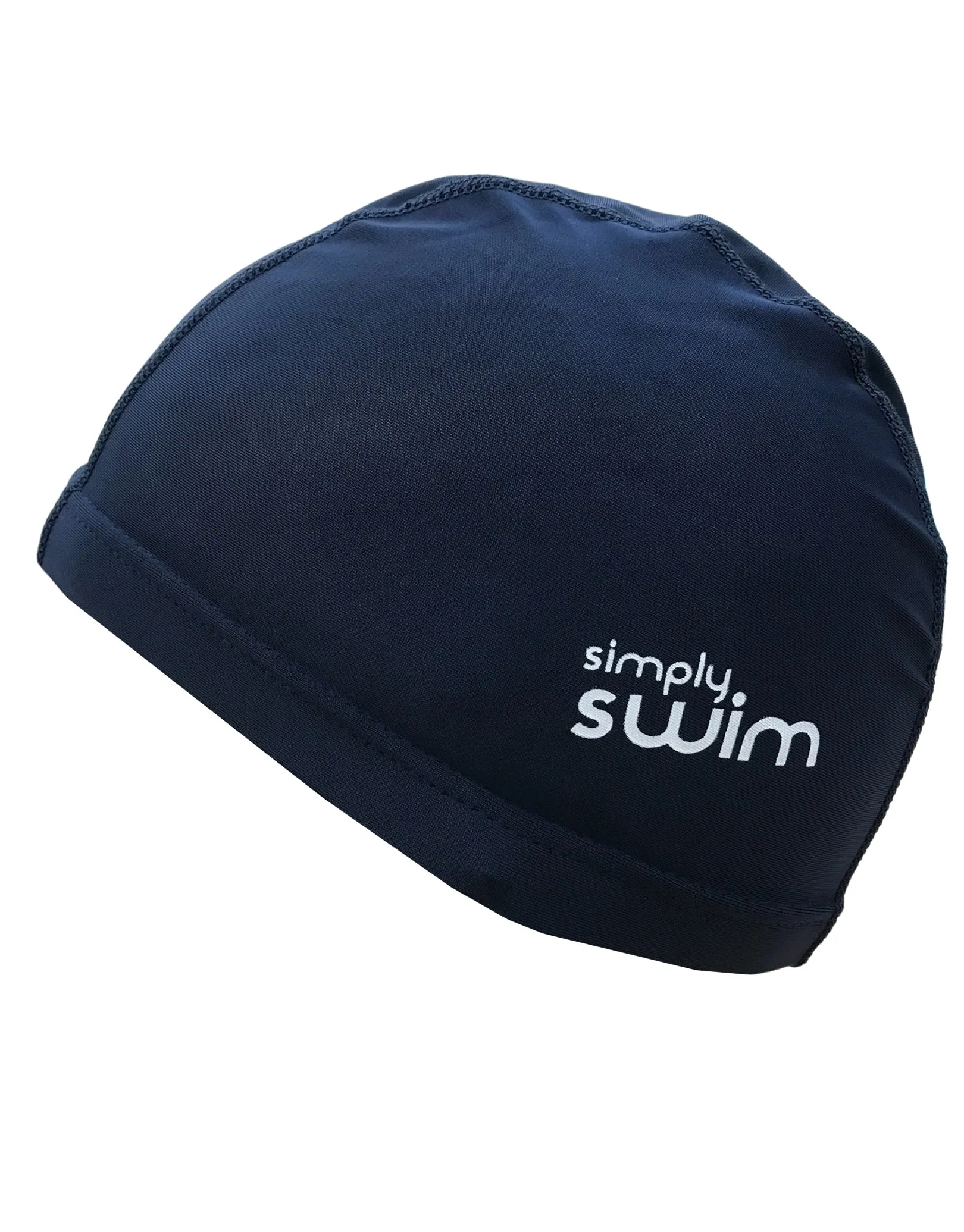 Simply Swim Junior Lycra Fabric Swim Cap - Solid Colours