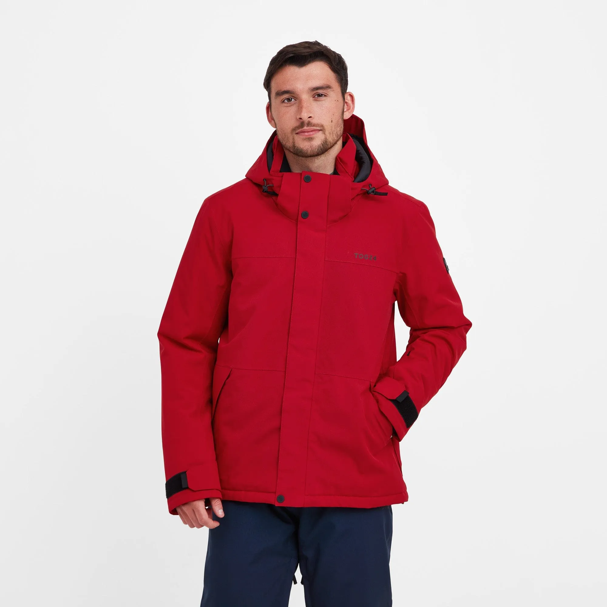 Stratus Mens Ski Jacket - Chilli Red