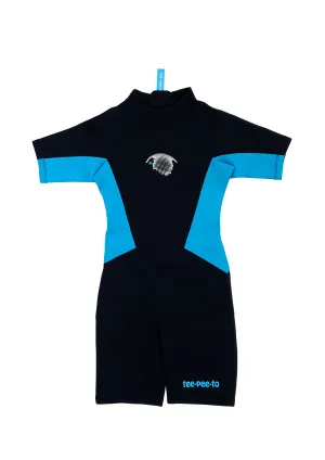 TeePeeTo Thermal Wetsuit Black Turquoise