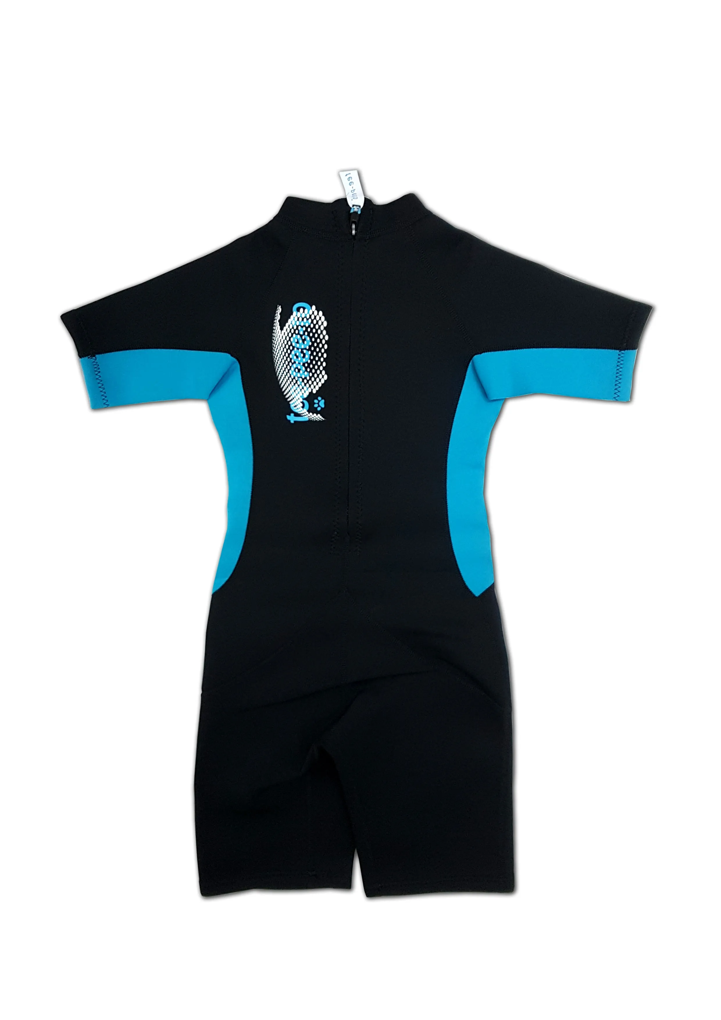 TeePeeTo Thermal Wetsuit Black Turquoise