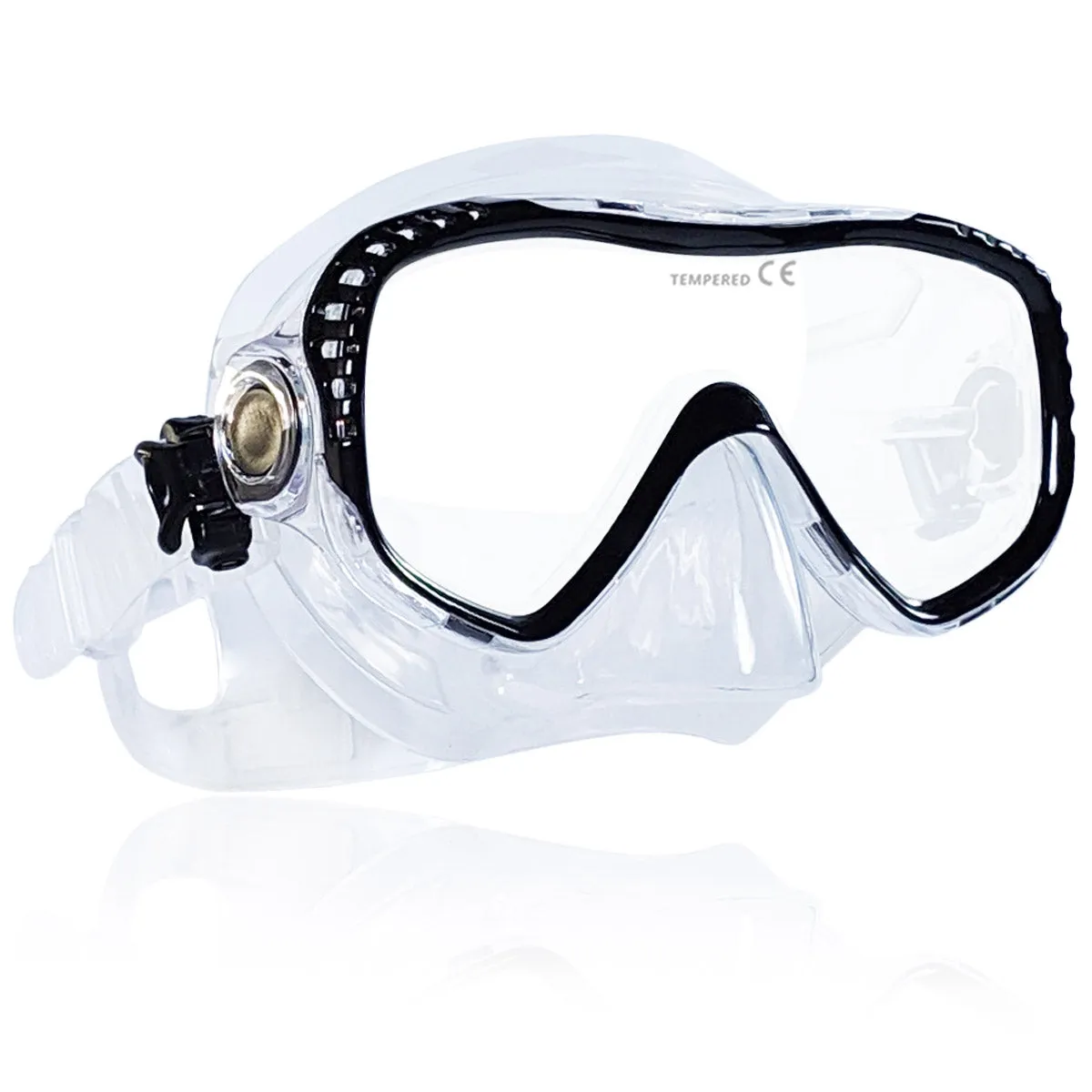 Tilos Visionary II Mask and Sleek Dry Snorkel Set