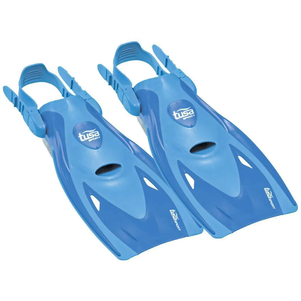 Tusa Adult Mask, Snorkel and Fins Package