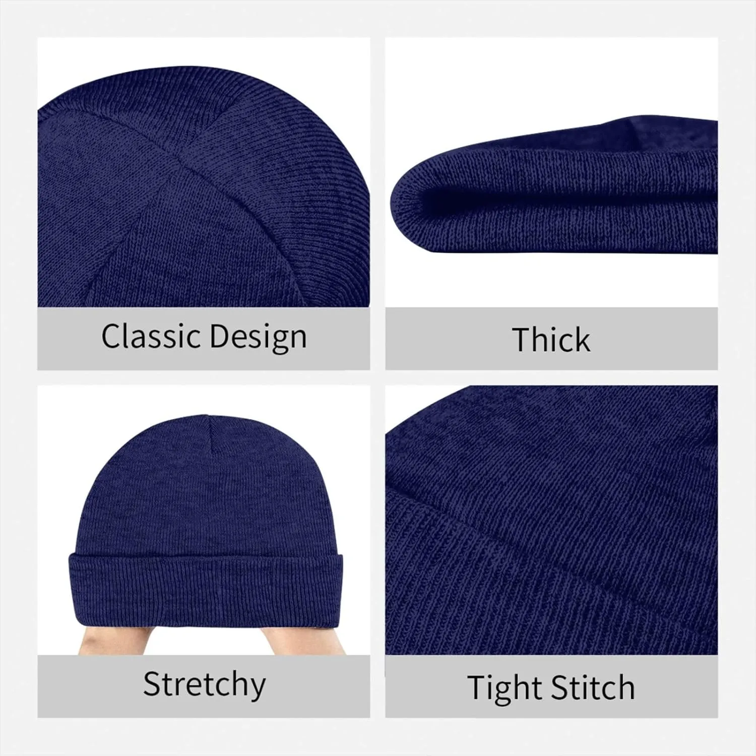 USS Nitro Ae-23 Beanie Hat Unisex Knit Hat Ski Stocking Cuffed Cap