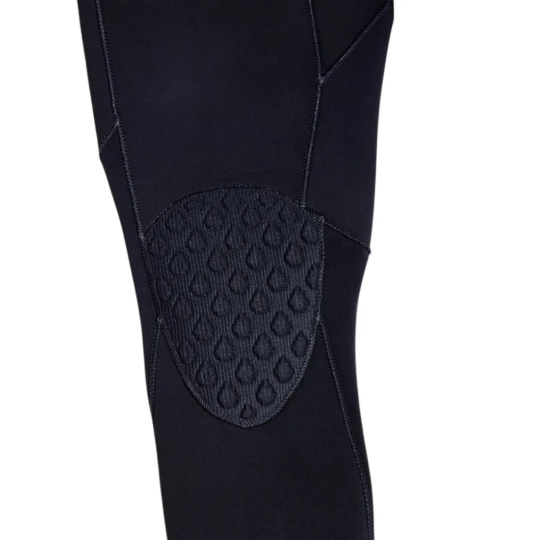 Volcom 4/3mm Hooded Chestzip Modulator Full Wetsuit - Black