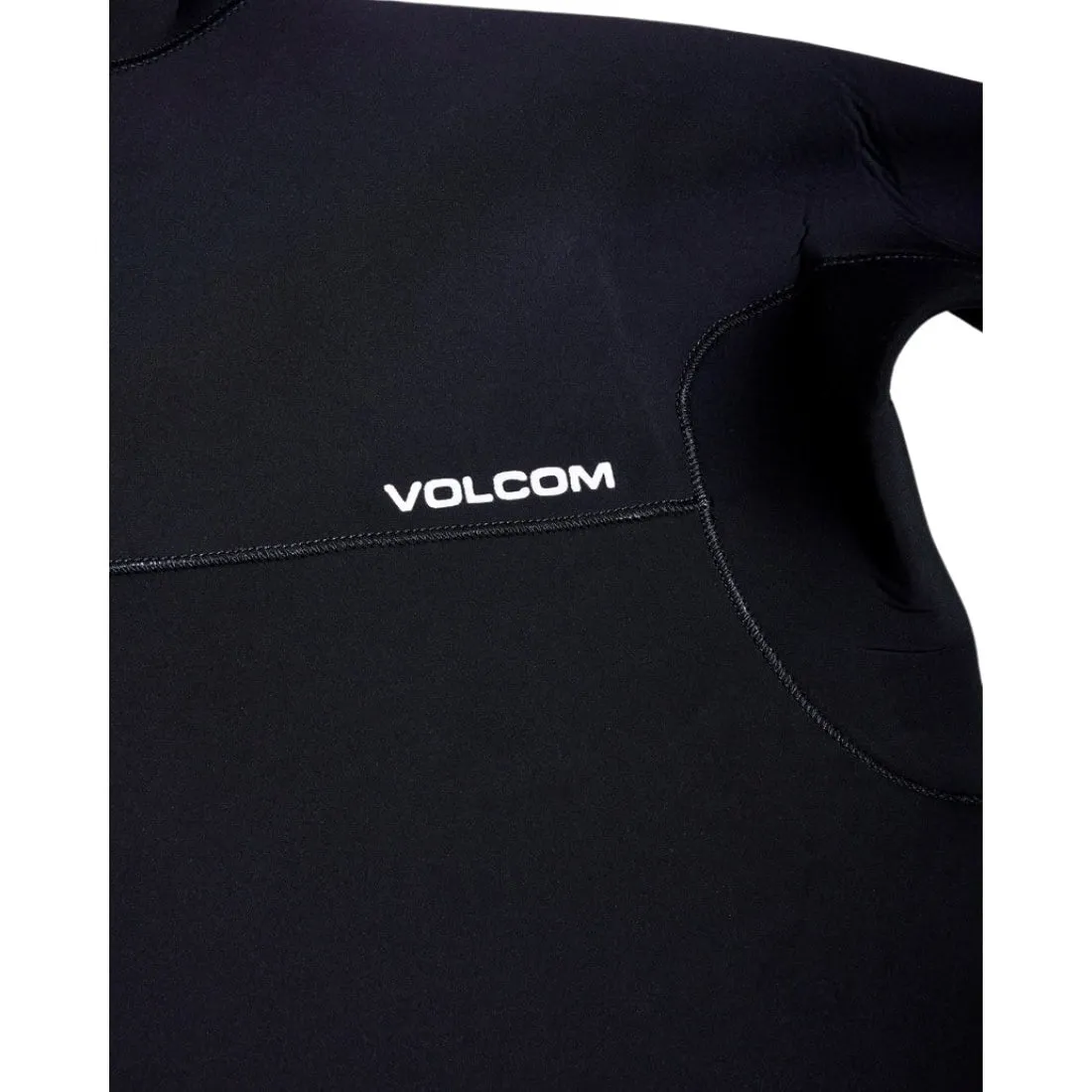 Volcom 4/3mm Hooded Chestzip Modulator Full Wetsuit - Black