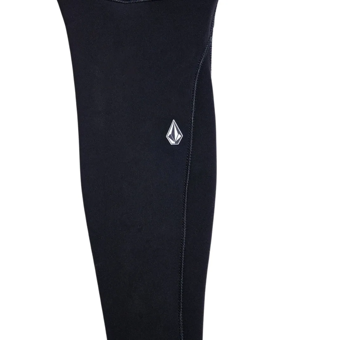 Volcom 4/3mm Hooded Chestzip Modulator Full Wetsuit - Black