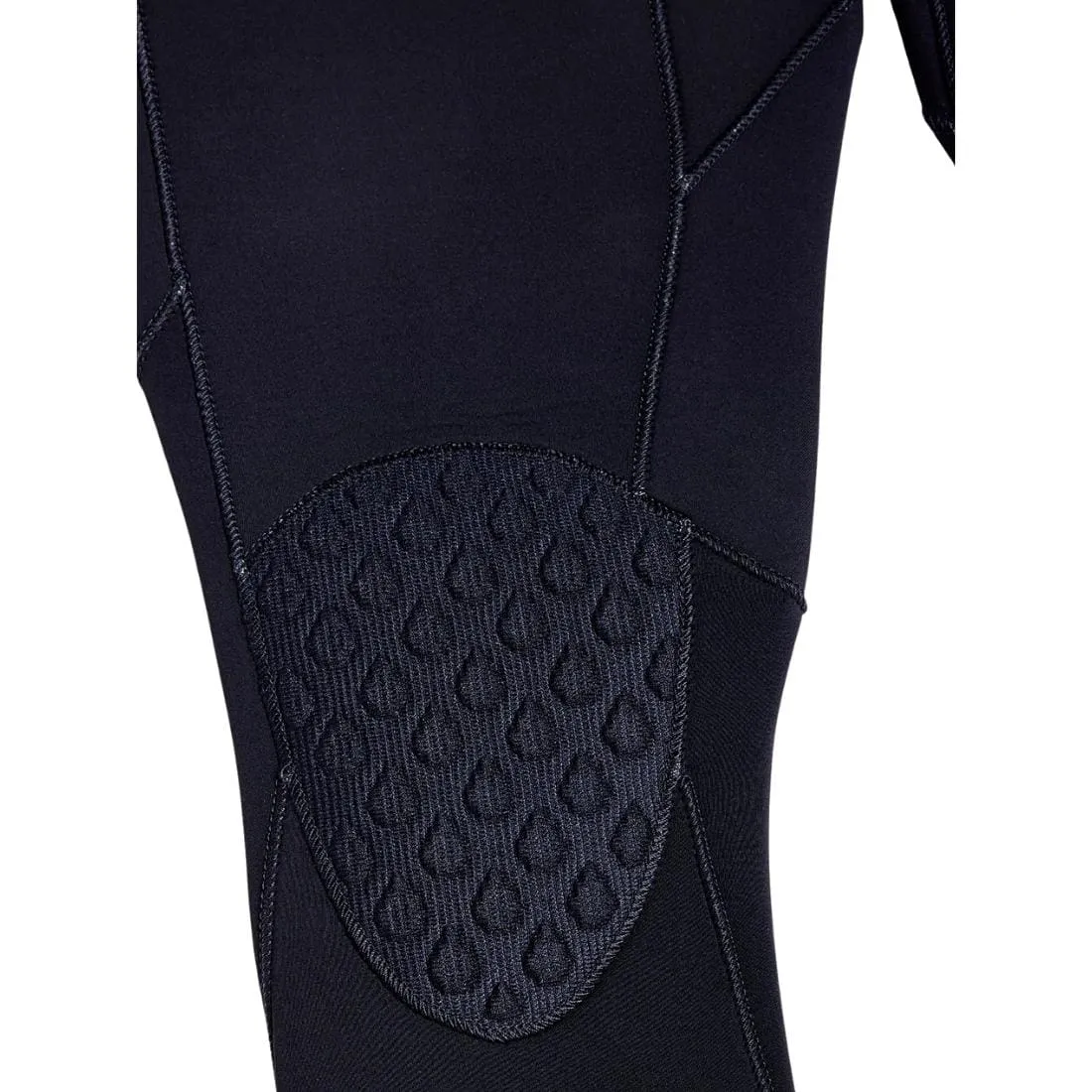 Volcom 5/4/3mm Hooded Modulator Chest Zip Wetsuit - Black