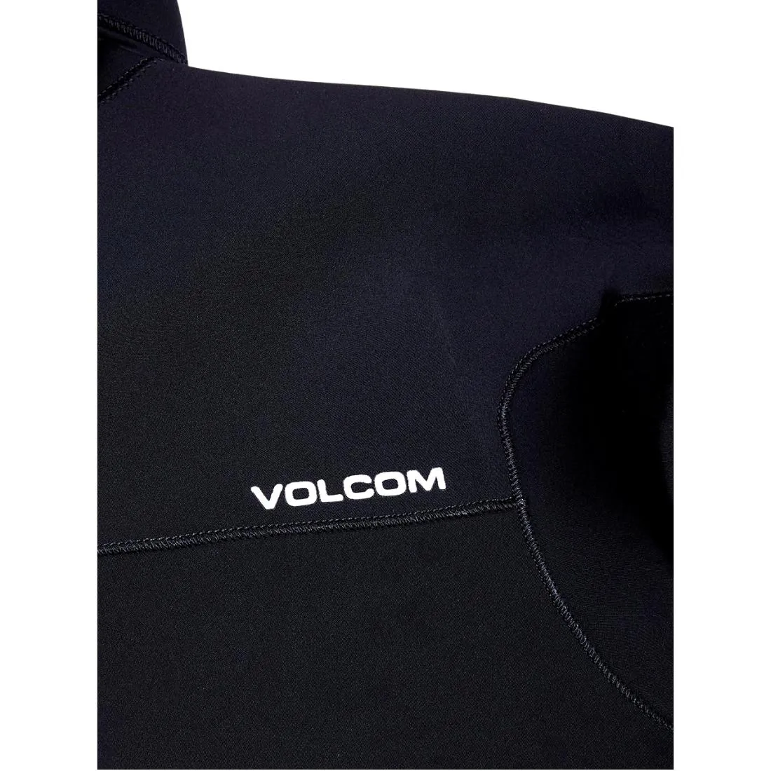 Volcom 5/4/3mm Hooded Modulator Chest Zip Wetsuit - Black