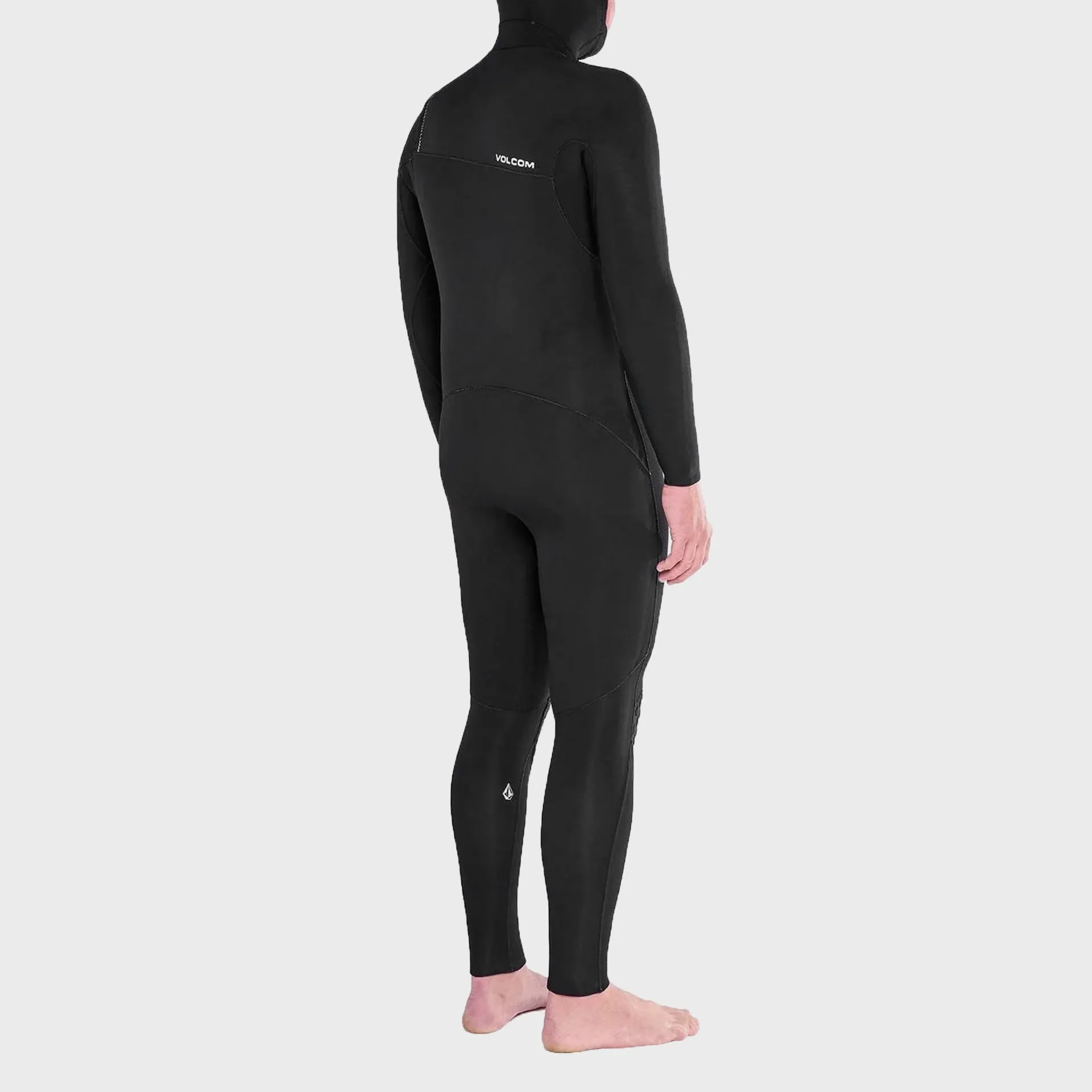Volcom Modulator 5/4/3 Mens Hooded Chest Zip Wetsuit - Black