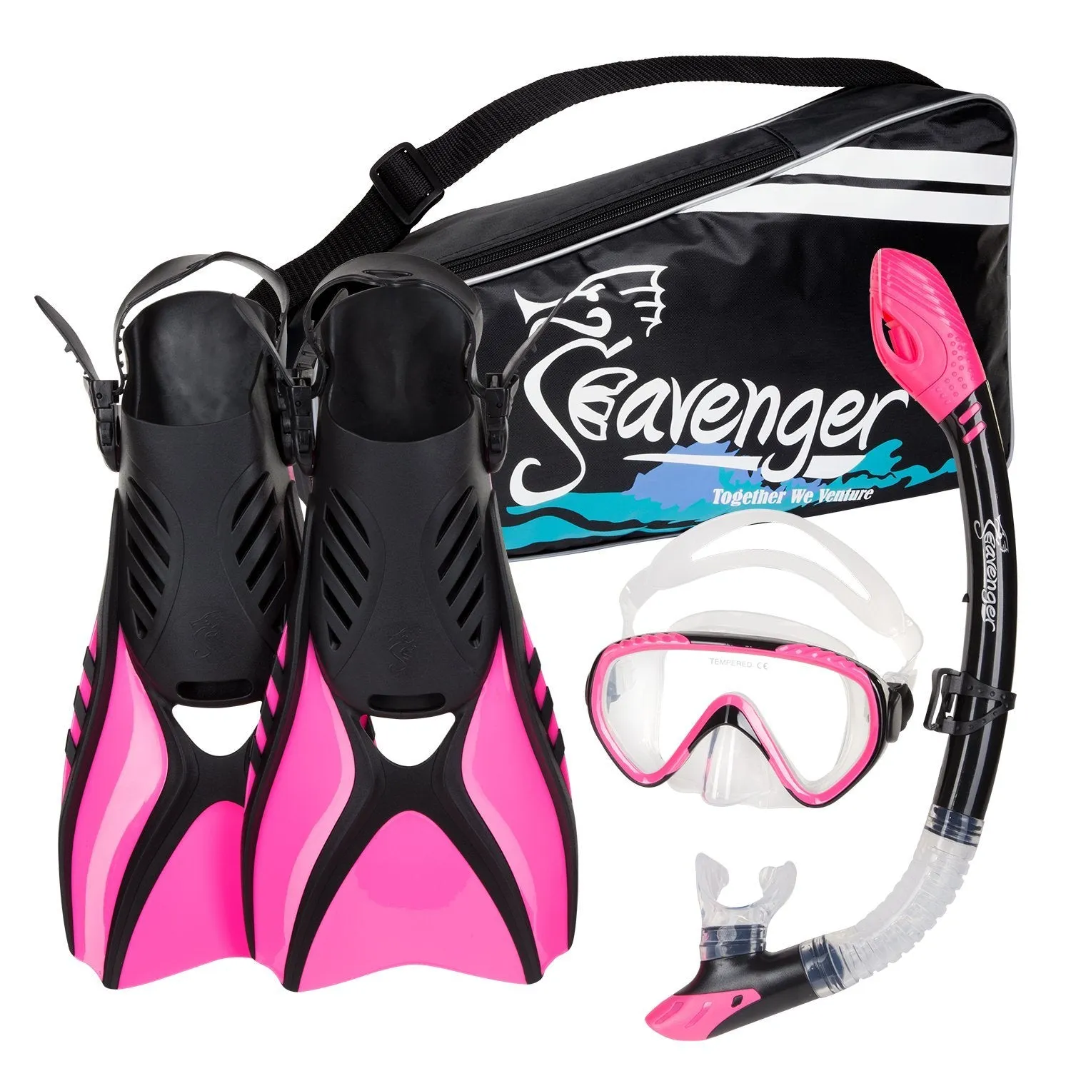 Voyager Snorkel Set - Pink