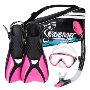 Voyager Snorkel Set - Pink