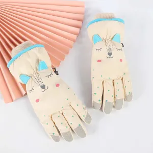 Wecute Ski Snowboard Gloves - Kid's
