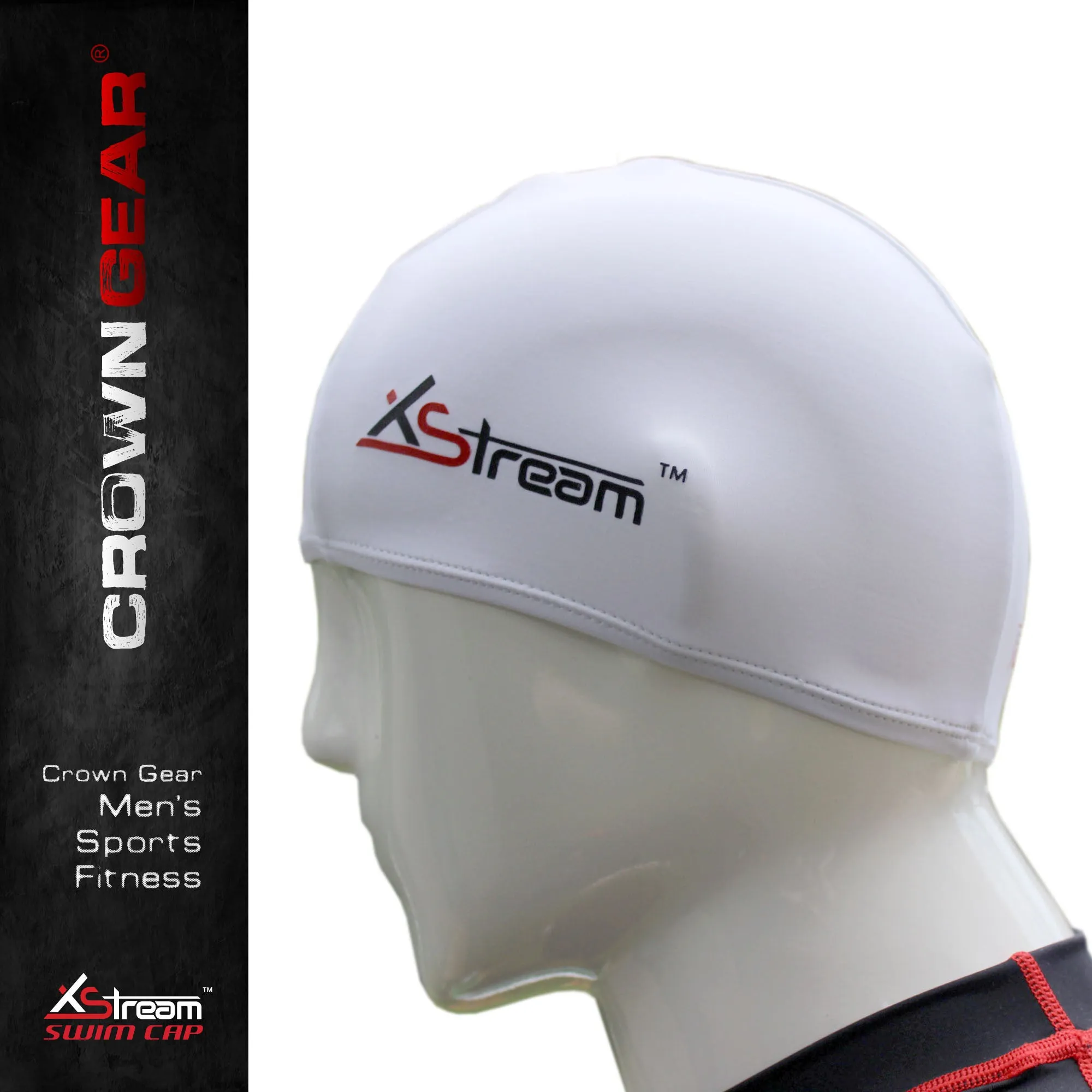 XStream - Lycra Swim Cap for Men