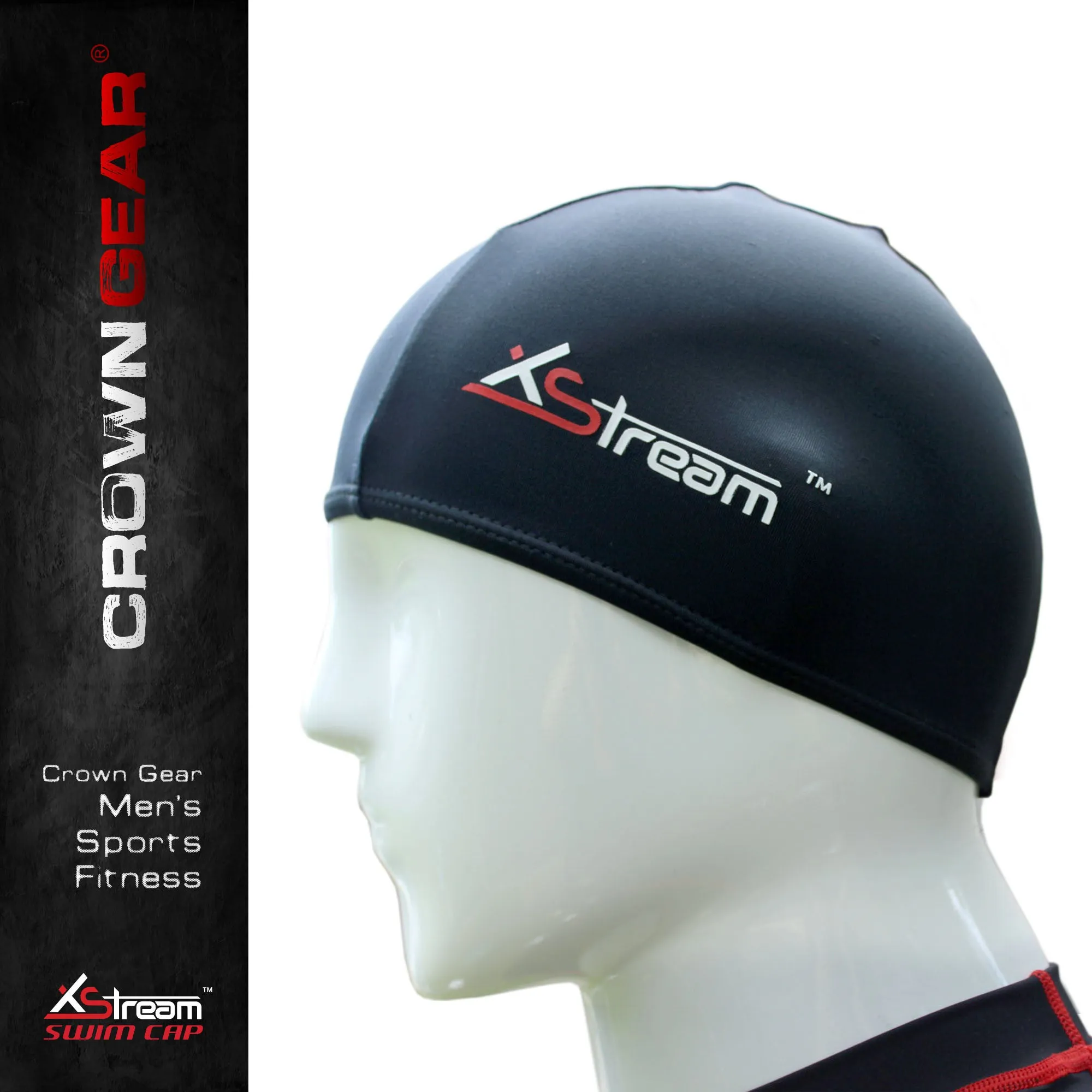 XStream - Lycra Swim Cap for Men