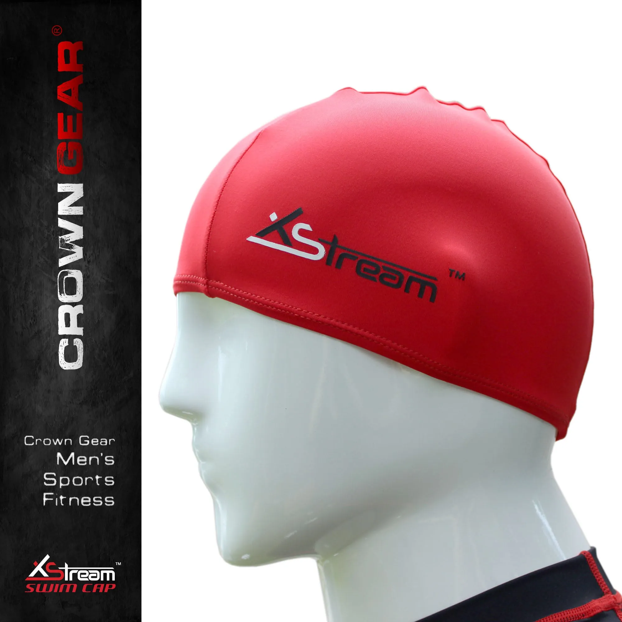 XStream - Lycra Swim Cap for Men